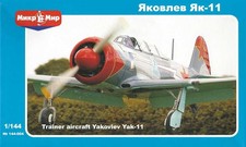 1/144 2x Mikro-Mir #144-004 Yakovlev Yak-11 Trainer Schulungsflugzeug UdSSR