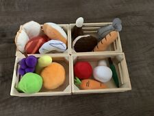 Roba Nahrungsmittel Kinderküche/ Kaufladen Stoff 20-teilig