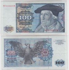 T146072 Banknote 100 DM