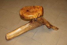 Bonsaistele / Blumenständer  Holzarbeiten Wacholderholz und Wallnuß