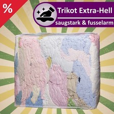 Putzlappen Trikot "Extra - Hell" - 10 KG saugstarke Putzlumpen aus Baumwolle