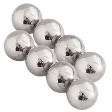 Neodym-Kugelmagnete, 8 Stück. 