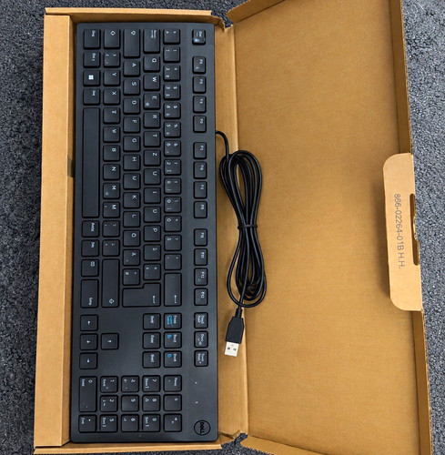 Dell usb standard tastatur - usb, standard-tastatur