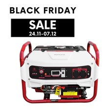 Notstromaggregat Generator Benzin Stromerzeuger Stromgenerator E-Starter 3200 W