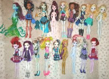 Monster High Puppen Konvolut Lot G1/G2 - 18 Monster High Puppen