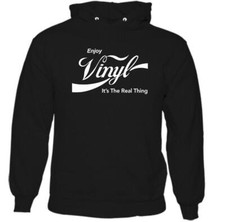 Enjoy Vinyl Herren Lustige Music Kapuzenpullover Dj-Decks Record LP Technics