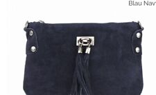  Damen Italien .Wildleder Umhängetasche Schultertasche NEU 