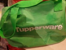 Tupperware faltbare Kühl-Tasche in grün "Sonderprodukt"
