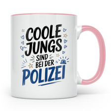 Polizei Tasse - Coole Jungs