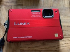 PANASONIC Lumix DMC-TFT10 Digitalkamera rot wasserdicht Unterwasser Kamera Leica