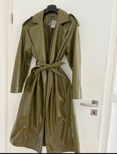 Vinyl Trenchcoat Mantel