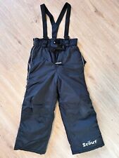 Schneehose Skihose Gr.116 Scout schwarz