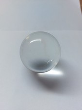 Glaskugel Kristallkugel Murmel Dekokugel 50 mm, transparent