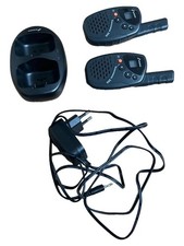 Stabo freecomm 200 Walkie Talkie PMR446 Funkgeräte Set 4 Stück Schwarz