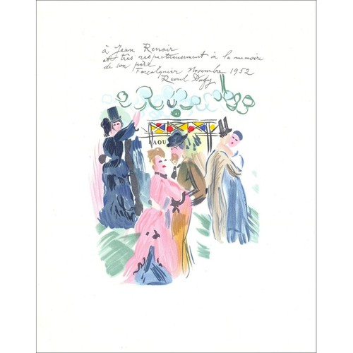 Dufy raoul lithographie - raoul,
