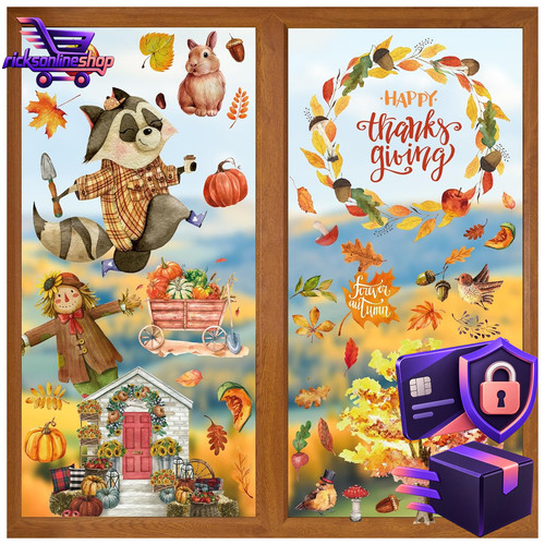 Fensterbilder herbstdeko - herbstdeko, 90