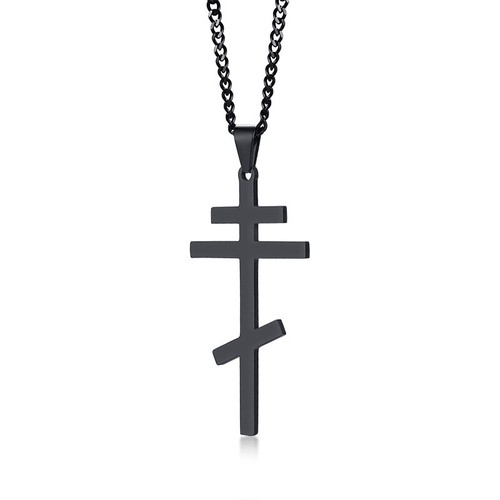Edelstahl kreuz anhänger - kreuz,