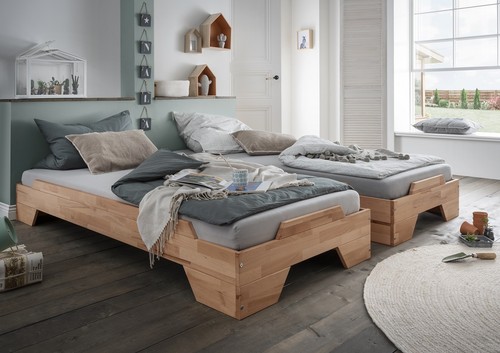 2er set stapelbett - 2er-set, 90x200cm