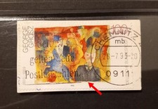 BRD / Deutsche Bundespost - Plattenfehler Nr. 1656 I - gestempelt 