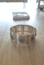 Massives Azteken Maya Kalender Armband 925 Sterling Silber aus Mexico