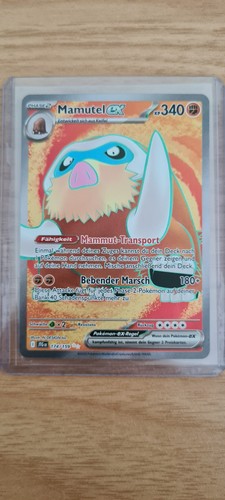 Pokemon karte mamutel - karte, ex
