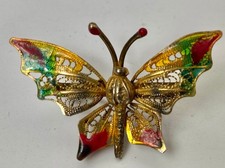 Brosche Schmetterling ,Silber 84 Russland, Antik !