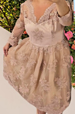 Damen Abendkleid Standesamtkleid Größe L 40 42 Cocktailkleid Hochzeit Verlobung