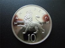 1989 PROOF TEN PENCE STÜCK