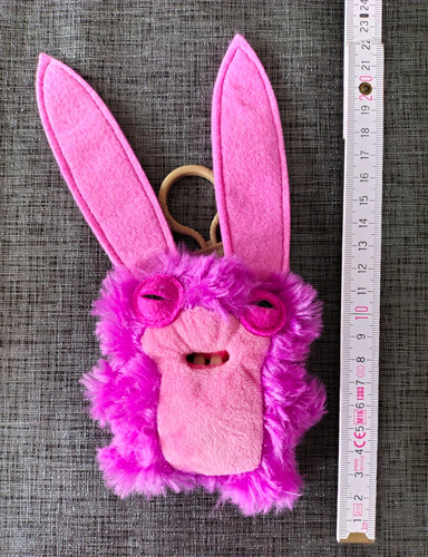Rosa monster stoff - monster, &