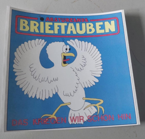 Abstürzende brieftauben cm - brieftauben,