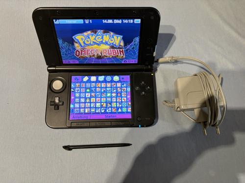 Nintendo 3ds schwarz - 3ds, +