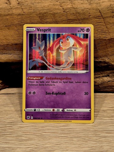 Pokemon vesprit 066 189 holo - pokemon,