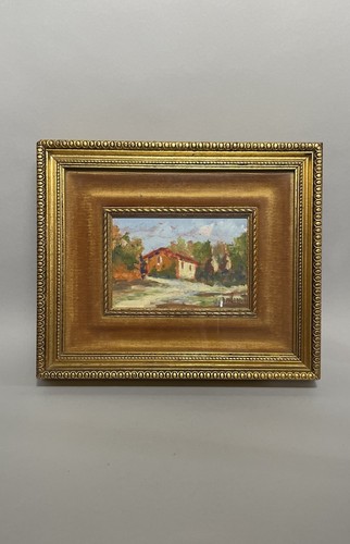 Kleines ölgemälde hinter - kleines,