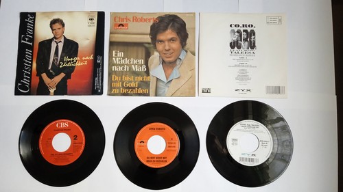 Single vinyl schallplatten - 3, single-vinyl-schallplatten