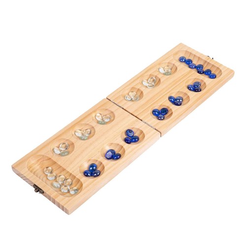 Holz mancala brettspiel - brettspiel, 2