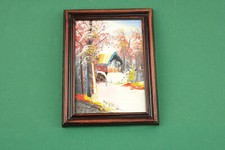 Ölgemälde mit Rahmen