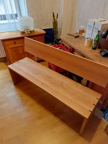 Holzbank massiv - holzbank,