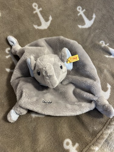 Steiff elefant grau blau - steiff,
