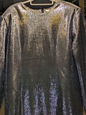 Glitzer kleid silber neu, H&M