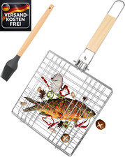Edelstahl Fisch-Grillkorb