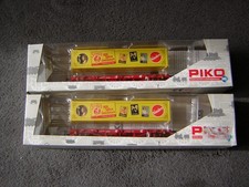 2 PIKO 54889 Flachwagen 100