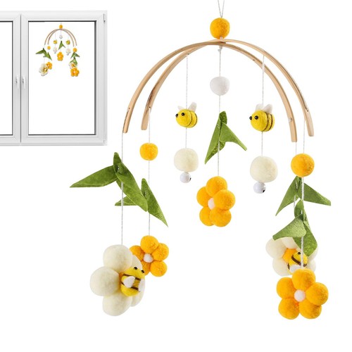 Baby mobile bell hanging crib - baby,