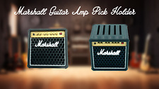 Marshall Amp Head Guitar Pick Holder Storage Rack (Holds up to 5 Picks)