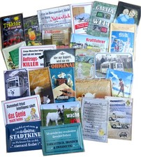 25 Blechschilder Konvolut