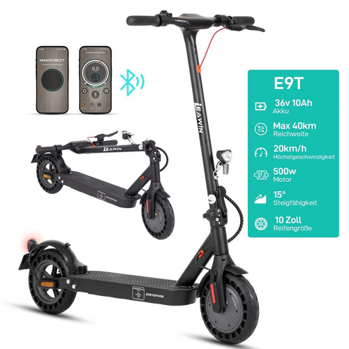 Leawin e9t elektroroller 500w - e9t,