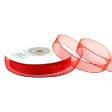 25m Organzaband 12mm Chiffonband Schleifenband Geschenkband 9mm 10mm Hochzeit