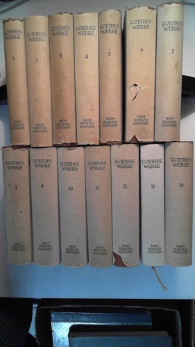 Goethes werke hamburger - werke,