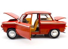 Modellauto NSU PRINZ Maßstab 1/24 Diecast Modellbau Sammlung Rot