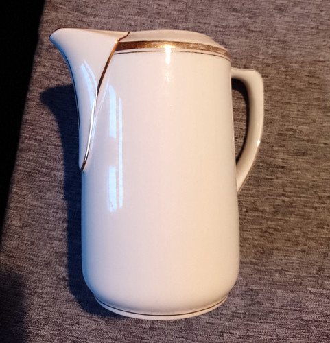 Milchkanne sorau porzellan - milchkanne,