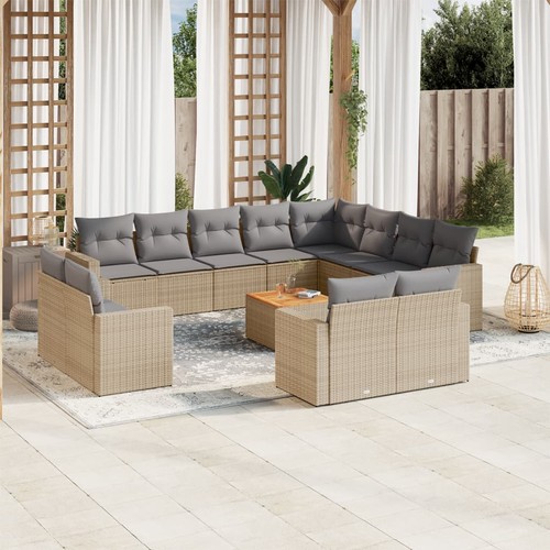 Tlg gartensofa set lounge - 13-tlg., gartensofa-set